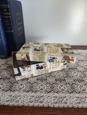 Vintage Saturday Evening Post Illustrated Keepsake Box